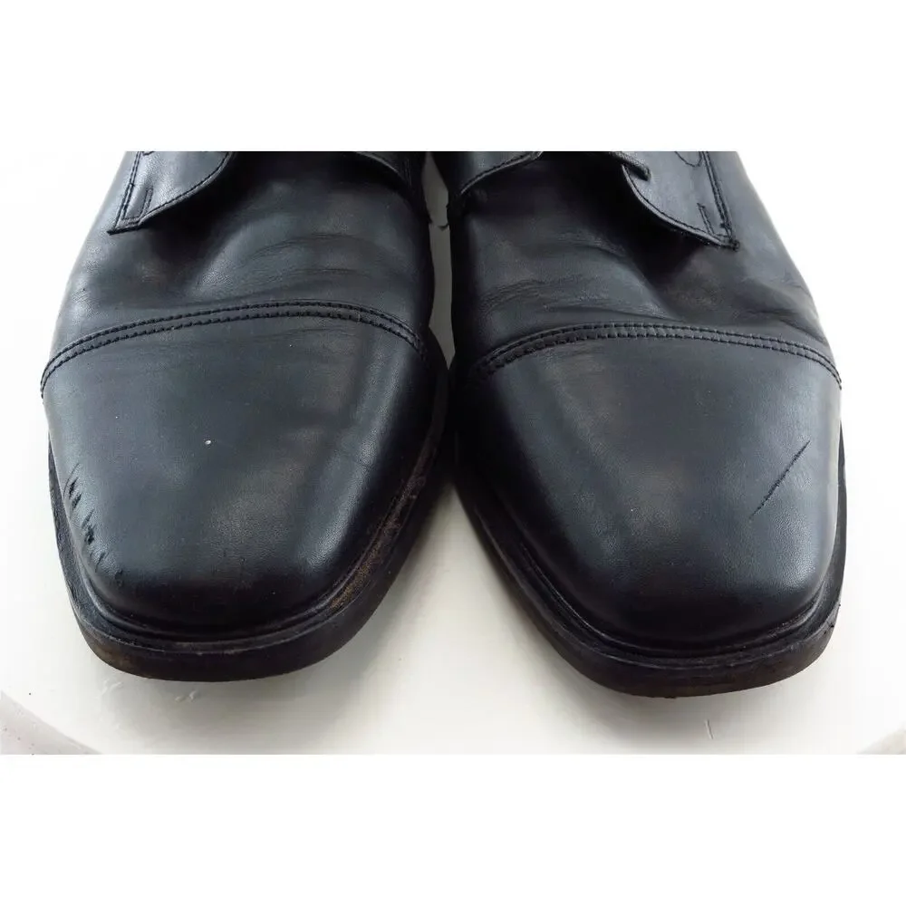 Florsheim‎ Derby Oxfords Black Leather Men Shoes Size 11 Medium
